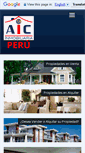 Mobile Screenshot of aic-inmobiliariaperu.com